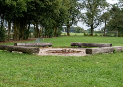 Vuur maken bij Woudegge Otterlo